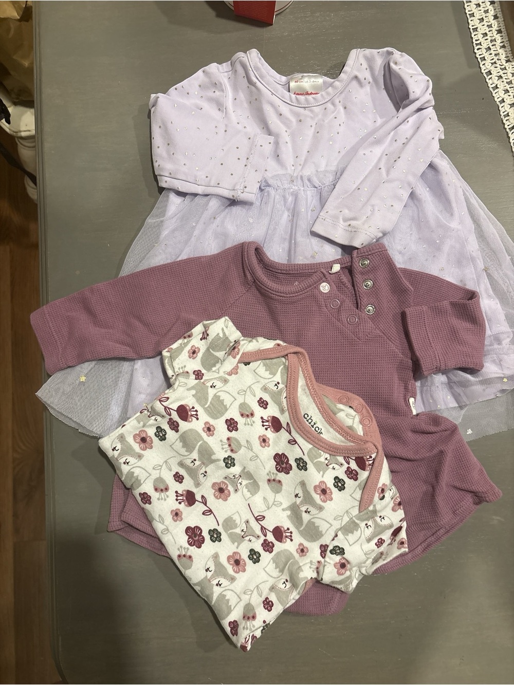 Girls 0-3 months clothing bundle